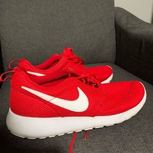 Women’s size 8.5 Red Nike sneakers